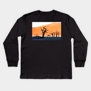 Deadvlei Rising Kids Long Sleeve T-Shirt